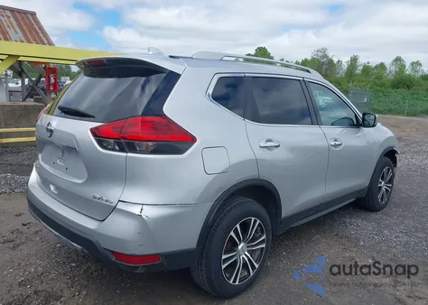 2017 Nissan Rogue Sv из США, поврежденный, VIN 5N1AT2MV1HC872531